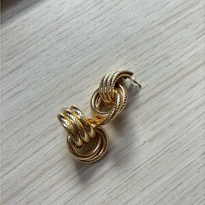 Gold Statement Earrings
